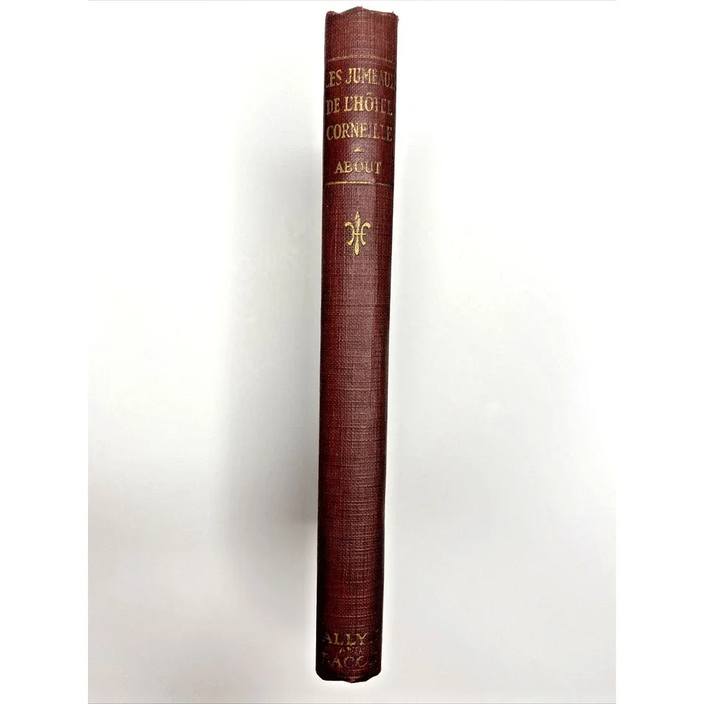 les jumeaux de' L'hotel corneille par edmond  1927‎ norwood press Book French